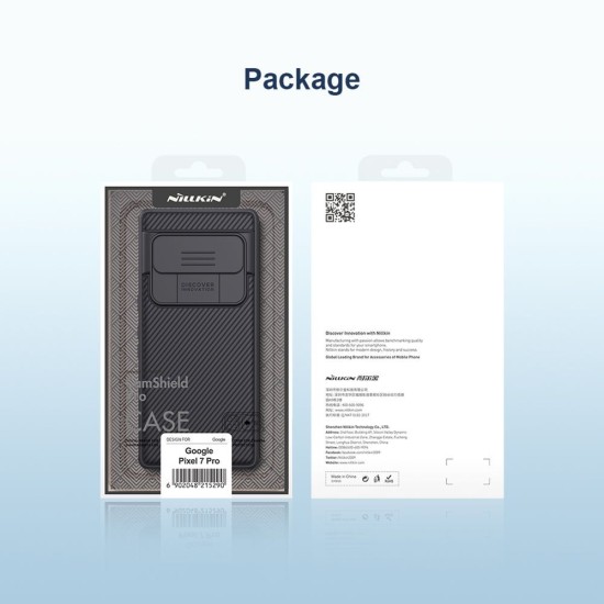 Husa Nillkin CamShield PRO pentru Google Pixel 7 Pro, Neagra (Bakr, 57983112785) by www.silkase.ro