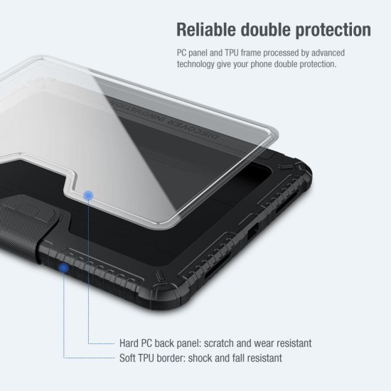 Husa Nillkin Bumper PRO Stand pentru iPad 10.9 (2022) / 11 (2025), Neagra Husa Nillkin Bumper PRO Stand pentru iPad 10.9 (2022) / 11 (2025), Neagra (Bakr, 57983112715) by www.silkase.ro