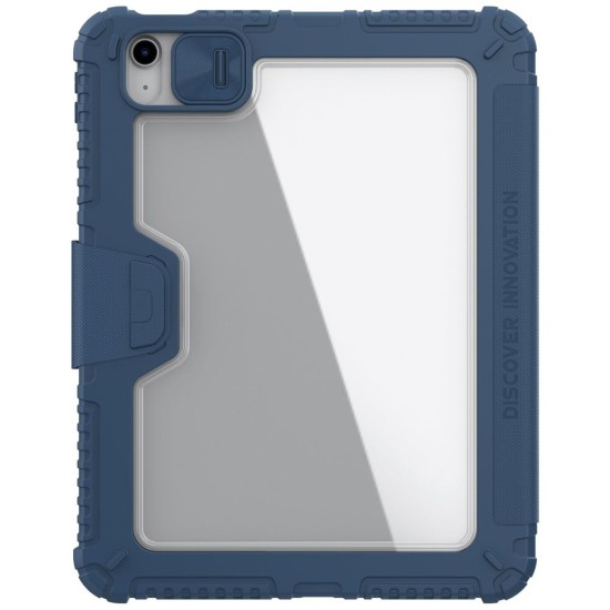 Husa Nillkin Bumper PRO Stand pentru iPad 10.9 (2022) / 11 (2025), Albastru (Sapphire) Husa Nillkin Bumper PRO Stand pentru iPad 10.9 (2022) / 11 (2025), Albastru (Sapphire) (Bakr, 57983126048) by www.silkase.ro