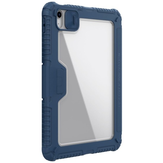 Husa Nillkin Bumper PRO Stand pentru iPad 10.9 (2022) / 11 (2025), Albastru (Sapphire) Husa Nillkin Bumper PRO Stand pentru iPad 10.9 (2022) / 11 (2025), Albastru (Sapphire) (Bakr, 57983126048) by www.silkase.ro