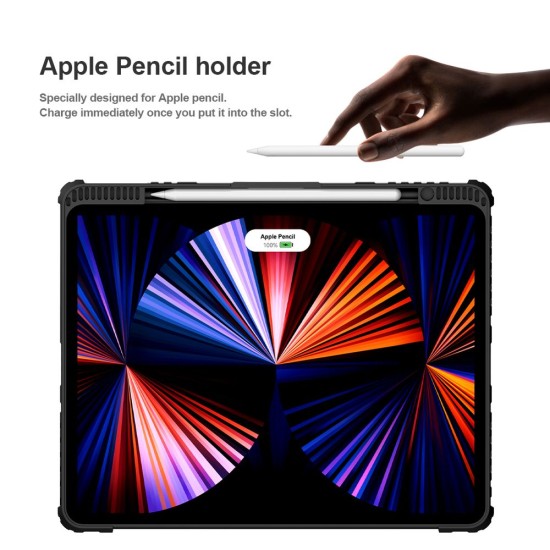 Husă cu Tastatură Nillkin Bumper Combo pentru iPad Pro 12.9 (2020/2021/2022) și Air 13 (2024/2025), Black Husă cu Tastatură Nillkin Bumper Combo pentru iPad Pro 12.9 (2020/2021/2022) și Air 13 (2024/2025), Black (Bakr, 57983112714) by www.silkase.ro
