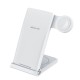 Încărcător Wireless Nillkin PowerTrio 3în1 pentru Apple Watch (Certificat MFI), Alb (Bakr, 57983112093) by www.silkase.ro