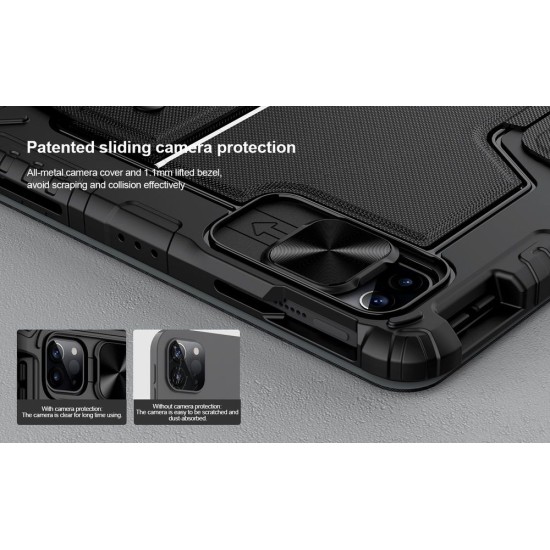 Husa Tastatura Nillkin Bumper Combo pentru iPad Air 4/5 10.9, Air 11 2024/2025 si Pro 11 2020/2021/2022, Black Husa Tastatura Nillkin Bumper Combo pentru iPad Air 4/5 10.9, Air 11 2024/2025 si Pro 11 2020/2021/2022, Black (Bakr, 57983112713) by www.silkase.ro