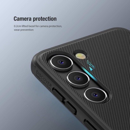 Husa Nillkin Super Frosted PRO pentru Samsung Galaxy S23, Neagra Husa Nillkin Super Frosted PRO pentru Samsung Galaxy S23, Neagra (Bakr, 57983112678) by www.silkase.ro