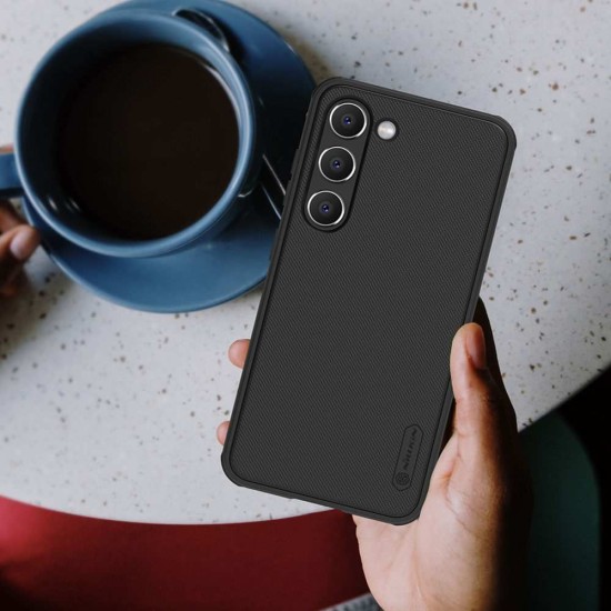 Husa Nillkin Super Frosted PRO pentru Samsung Galaxy S23, Neagra Husa Nillkin Super Frosted PRO pentru Samsung Galaxy S23, Neagra (Bakr, 57983112678) by www.silkase.ro