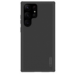 Husa Nillkin Super Frosted PRO pentru Samsung Galaxy S23 Ultra, Neagra