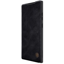 Husa Nillkin Qin Book PRO pentru Samsung Galaxy S23 Ultra, Black
