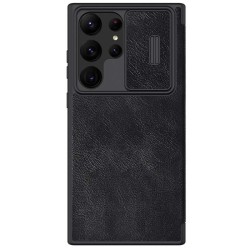 Husa Nillkin Qin Book PRO pentru Samsung Galaxy S23 Ultra, Black