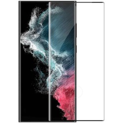 Folie de Protecție Nillkin Tempered Glass 3D CP+ MAX pentru Samsung Galaxy S23 Ultra, Black