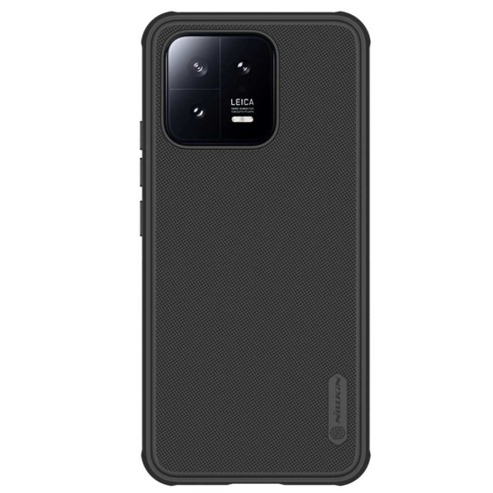 Husa Nillkin Super Frosted PRO pentru Xiaomi 13, Neagra (Bakr, 57983113498) by www.silkase.ro