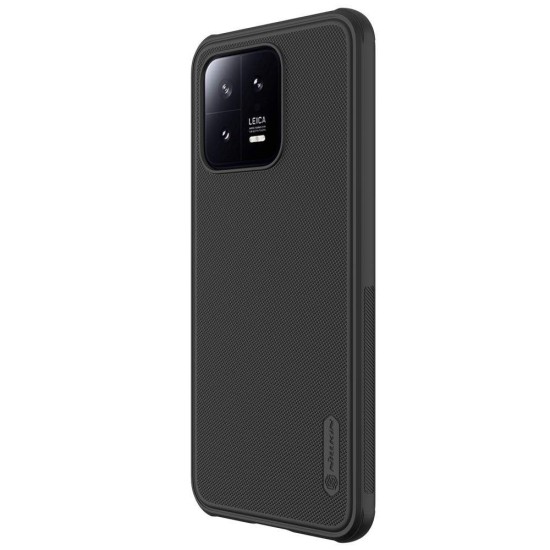 Husa Nillkin Super Frosted PRO pentru Xiaomi 13, Neagra (Bakr, 57983113498) by www.silkase.ro