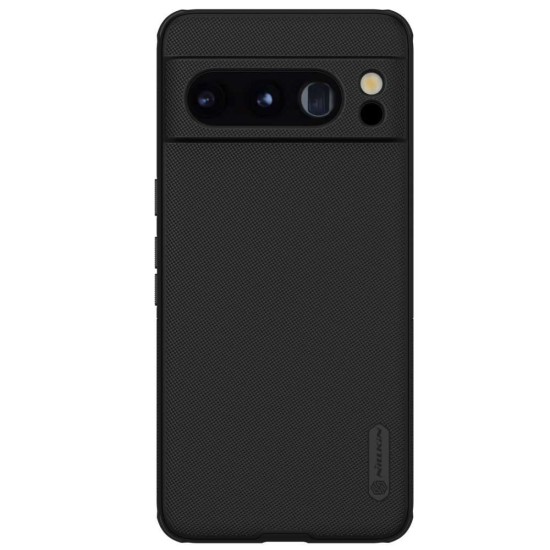 Husa Nillkin Super Frosted PRO pentru Google Pixel 8 Pro, Neagra (Bakr, 57983118243) by www.silkase.ro