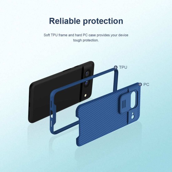 Husa Nillkin CamShield PRO pentru Google Pixel 8, Neagra Husa Nillkin CamShield PRO pentru Google Pixel 8, Neagra (Bakr, 57983118247) by www.silkase.ro