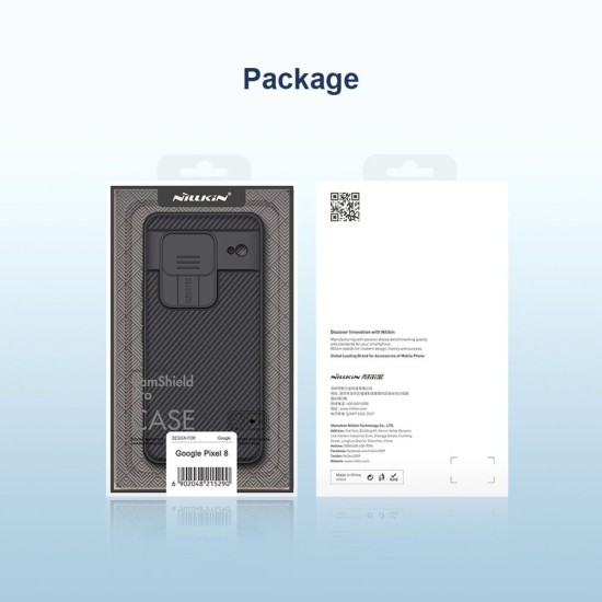 Husa Nillkin CamShield PRO pentru Google Pixel 8, Neagra Husa Nillkin CamShield PRO pentru Google Pixel 8, Neagra (Bakr, 57983118247) by www.silkase.ro