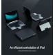 Husa cu Tastatură Nillkin Bumper Combo (Iluminată) pentru iPad 10.2 (2019-2021), Neagra (Bakr, 57983116141) by www.silkase.ro