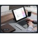 Husa cu Tastatură Nillkin Bumper Combo (Iluminată) pentru iPad 10.2 (2019-2021), Neagra (Bakr, 57983116141) by www.silkase.ro