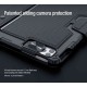 Husa cu Tastatură Nillkin Bumper Combo (Iluminată) pentru iPad Pro 12.9 / Air 13 (2024), Neagra (Bakr, 57983116142) by www.silkase.ro