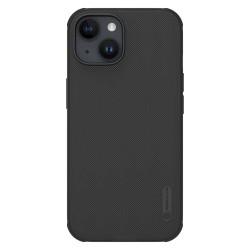 Husa Nillkin Super Frosted PRO Magnetică (MagSafe) pentru Apple iPhone 15, Neagra