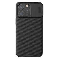 Husa Nillkin CamShield PRO Magnetică (MagSafe) pentru iPhone 15 Pro Max, Neagra