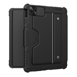 Husa Nillkin Bumper Combo cu Tastatura Iluminata pentru iPad Air 4/5 10.9, iPad 11 2024/2025, iPad Pro 11 2020/2021/2022, Negru Husa Nillkin Bumper Combo cu Tastatura Iluminata pentru iPad Air 4/5 10.9, iPad 11 2024/2025, iPad Pro 11 2020/2021/2022, Negru