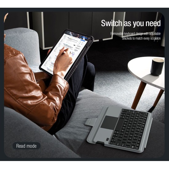 Husă Nillkin Bumper Combo cu Tastatură Iluminată pentru iPad 10.9 2022 / 11 2025, Black Husă Nillkin Bumper Combo cu Tastatură Iluminată pentru iPad 10.9 2022 / 11 2025, Black (Bakr, 57983118070) by www.silkase.ro