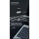 Husa cu Tastatură Nillkin Bumper Combo (Iluminată) pentru Samsung Tab S9+, Neagra (Bakr, 57983118662) by www.silkase.ro
