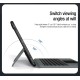 Husa cu Tastatură Nillkin Bumper Combo (Iluminată) pentru Samsung Tab S9+, Neagra (Bakr, 57983118662) by www.silkase.ro
