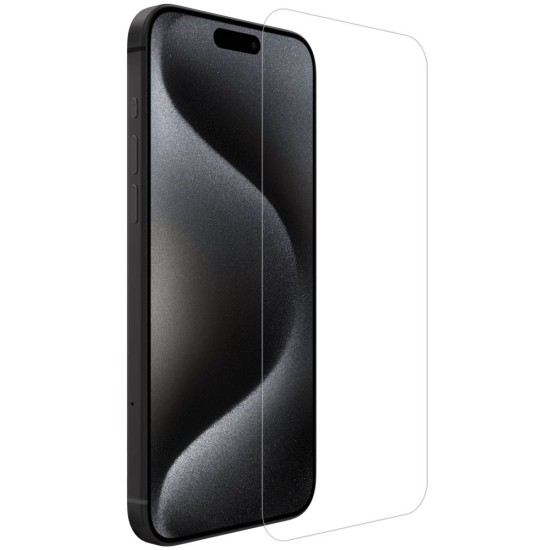 Folie Sticla Securizata Nillkin H+ PRO 0.2mm 2.5D pentru Apple iPhone 15 Pro Max (Bakr, 57983117678) by www.silkase.ro
