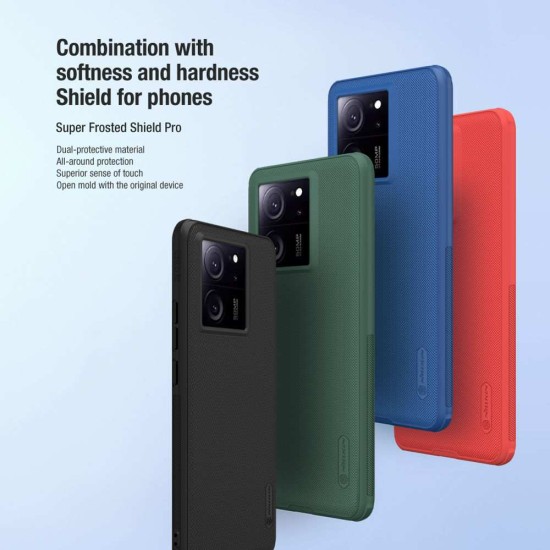 Husa Nillkin Super Frosted PRO pentru Xiaomi 13T / 13T Pro, Neagra Husa Nillkin Super Frosted PRO pentru Xiaomi 13T / 13T Pro, Neagra (Bakr, 57983118149) by www.silkase.ro