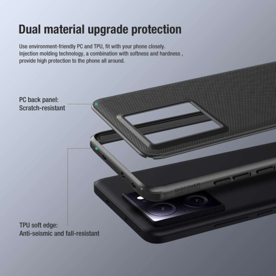 Husa Nillkin Super Frosted PRO pentru Xiaomi 13T / 13T Pro, Neagra Husa Nillkin Super Frosted PRO pentru Xiaomi 13T / 13T Pro, Neagra (Bakr, 57983118149) by www.silkase.ro