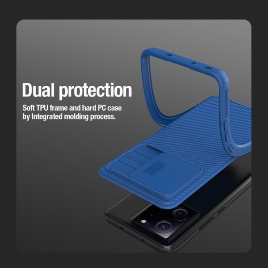 Husa Nillkin CamShield PRO pentru Xiaomi 13T / 13T Pro, Neagra Husa Nillkin CamShield PRO pentru Xiaomi 13T / 13T Pro, Neagra (Bakr, 57983118155) by www.silkase.ro