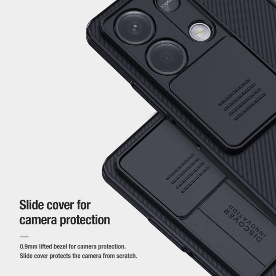 Husa Nillkin CamShield pentru Xiaomi Redmi Note 13 5G, Neagra Husa Nillkin CamShield pentru Xiaomi Redmi Note 13 5G, Neagra (Bakr, 57983119749) by www.silkase.ro