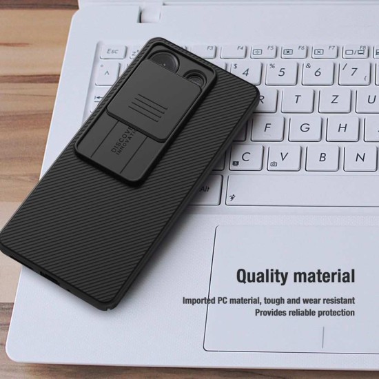 Husa Nillkin CamShield pentru Xiaomi Redmi Note 13 5G, Neagra Husa Nillkin CamShield pentru Xiaomi Redmi Note 13 5G, Neagra (Bakr, 57983119749) by www.silkase.ro