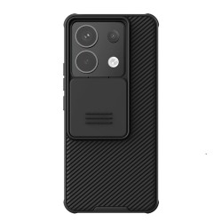 Husa Nillkin CamShield PRO pentru Xiaomi Redmi Note 13 Pro 5G / Poco X6 5G, Neagra