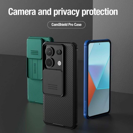 Husa Nillkin CamShield PRO pentru Xiaomi Redmi Note 13 Pro 5G / Poco X6 5G, Neagra Husa Nillkin CamShield PRO pentru Xiaomi Redmi Note 13 Pro 5G / Poco X6 5G, Neagra (Bakr, 57983119747) by www.silkase.ro