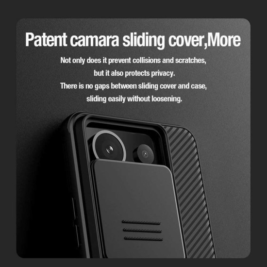 Husa Nillkin CamShield PRO pentru Xiaomi Redmi Note 13 Pro 5G / Poco X6 5G, Neagra Husa Nillkin CamShield PRO pentru Xiaomi Redmi Note 13 Pro 5G / Poco X6 5G, Neagra (Bakr, 57983119747) by www.silkase.ro
