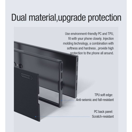 Husa Nillkin Super Frosted PRO Magnetică (MagSafe) pentru Samsung Galaxy S25 Ultra, Neagra (Bakr, 57983118489) by www.silkase.ro