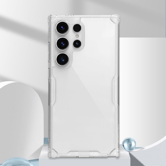Husa Nillkin Nature TPU PRO pentru Samsung Galaxy S24 Ultra, Transparentă (Bakr, 57983118469) by www.silkase.ro