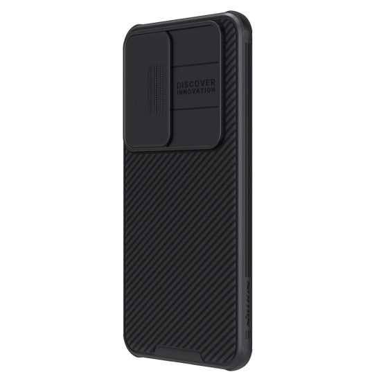 Husa Nillkin CamShield PRO pentru Samsung Galaxy S24, Neagra (Bakr, 57983118644) by www.silkase.ro