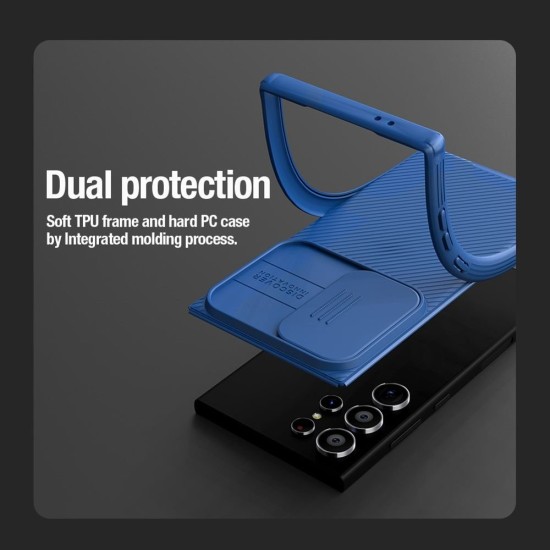 Husa Nillkin CamShield PRO Magnetică (MagSafe) pentru Samsung Galaxy S24 Ultra, Neagra (Bakr, 57983118650) by www.silkase.ro