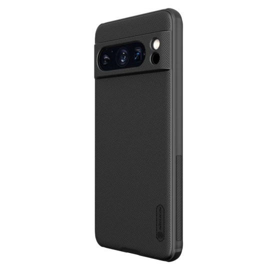 Husa Nillkin Super Frosted PRO Magnetică (MagSafe) pentru Google Pixel 8 Pro, Neagra (Bakr, 57983118668) by www.silkase.ro
