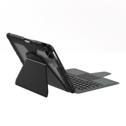 Husa cu Tastatură Nillkin Bumper Link (Iluminată) pentru iPad Air 4/5 / Pro 11 (2020-2022), Neagra Husa cu Tastatură Nillkin Bumper Link (Iluminată) pentru iPad Air 4/5 / Pro 11 (2020-2022), Neagra