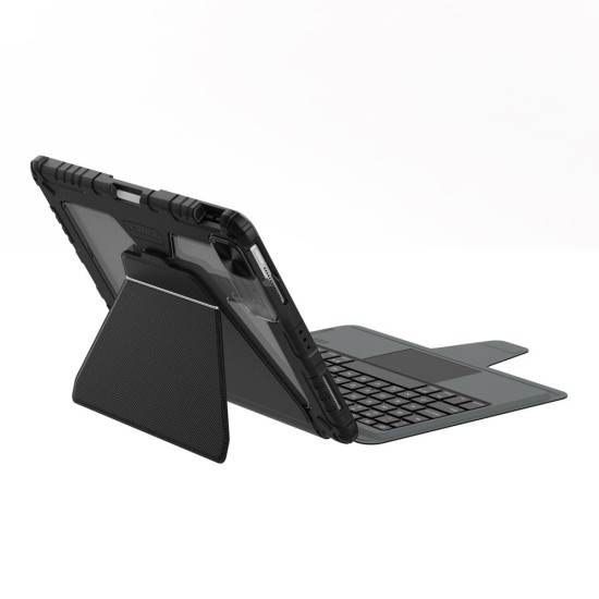 Husa cu Tastatură Nillkin Bumper Link (Iluminată) pentru iPad Air 4/5 / Pro 11 (2020-2022), Neagra Husa cu Tastatură Nillkin Bumper Link (Iluminată) pentru iPad Air 4/5 / Pro 11 (2020-2022), Neagra (Bakr, 57983121331) by www.silkase.ro