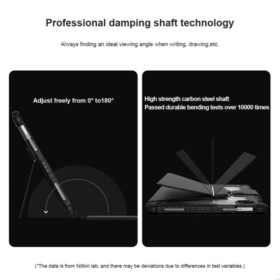 Husa cu Tastatură Nillkin Bumper Link (Iluminată) pentru iPad Air 4/5 / Pro 11 (2020-2022), Neagra Husa cu Tastatură Nillkin Bumper Link (Iluminată) pentru iPad Air 4/5 / Pro 11 (2020-2022), Neagra (Bakr, 57983121331) by www.silkase.ro