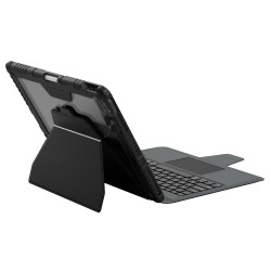 Husa cu Tastatura Iluminata Nillkin Bumper Link pentru iPad Pro 12.9 (2020-2022) si iPad Air 13 (2024-2025), Negru Husa cu Tastatura Iluminata Nillkin Bumper Link pentru iPad Pro 12.9 (2020-2022) si iPad Air 13 (2024-2025), Negru