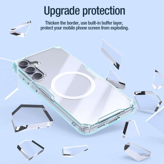 Husa Nillkin Nature TPU PRO Magnetică (MagSafe) pentru Samsung Galaxy A55 5G, Transparentă (Bakr, 57983119813) by www.silkase.ro