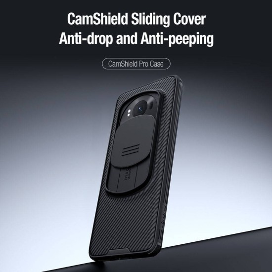 Husa Nillkin CamShield PRO pentru Honor Magic 6 Pro, Neagra Husa Nillkin CamShield PRO pentru Honor Magic 6 Pro, Neagra (Bakr, 57983120492) by www.silkase.ro