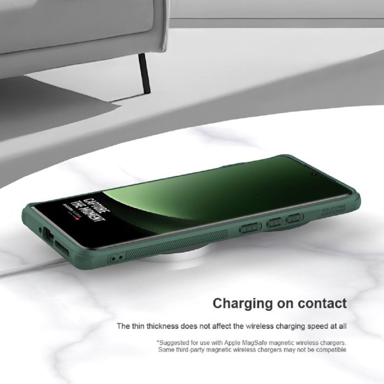 Husa Nillkin CamShield Prop (Stand Cameră) pentru Apple iPhone 17 Pro, Transparentă (Negru) (Bakr, 57983120532) by www.silkase.ro