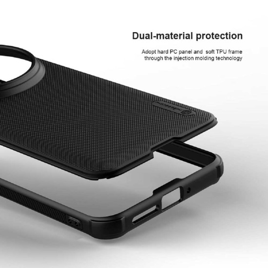 Husa Nillkin CamShield Prop (Stand Cameră) pentru Apple iPhone 17 Pro, Transparentă (Negru) (Bakr, 57983120532) by www.silkase.ro
