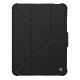 Husă Protecție Nillkin Bumper PRO cu Stand Multi-angle pentru iPad Pro 11 2024, Negru Husă Protecție Nillkin Bumper PRO cu Stand Multi-angle pentru iPad Pro 11 2024, Negru (Bakr, 57983121557) by www.silkase.ro